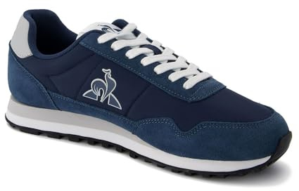 Le Coq Sportif Unisex Astra_2 Basket, Vestito Blue/Fiery Red, 42 EU, Abito Blu Fiery Rosso, 42 EU