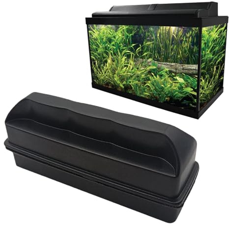 Magnetische Glasreiniger Aquarium, Magnet Aquarium Scheibenreiniger, Doppelseitiger Reinigungsbürste für Algen im Aquarium, Algenentferner Aquarium Reinigungswerkzeug für Aquarien