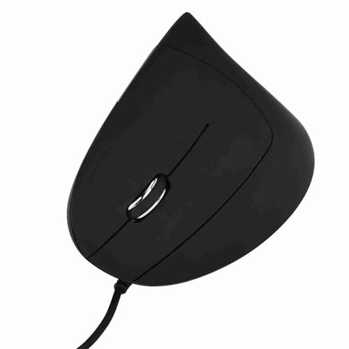 Akozon Souris Verticale Ergonomique Filaire USB pour Gaucher - Outil de Jeu Essentiel pour la santé avec Suivi Optique