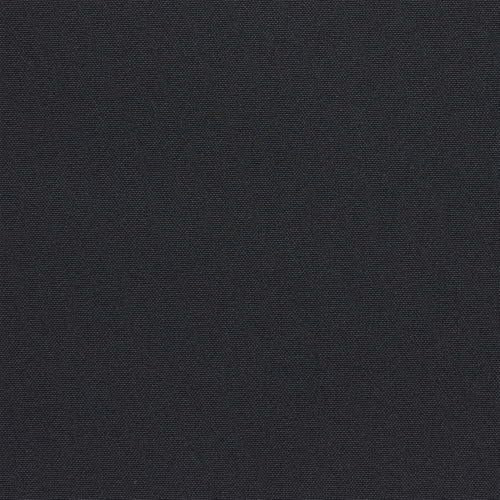 Polyesterstoff, knitterarmer Allround-Stoff, Dekostoff zum Nähen, Meterware, uni schwarz (Länge am Stück: ab 100cm / Breite: 148cm)