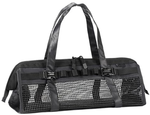 Generisch Tasche für Zelthering, Aufbewahrungstasche für Campingzubehör,Camping-Zeltstangen-Heringe-Tasche | Werkzeugtaschen-Organizer im Aufhängegurt-Design für, Picknick, Wandern, Reisen, Camping