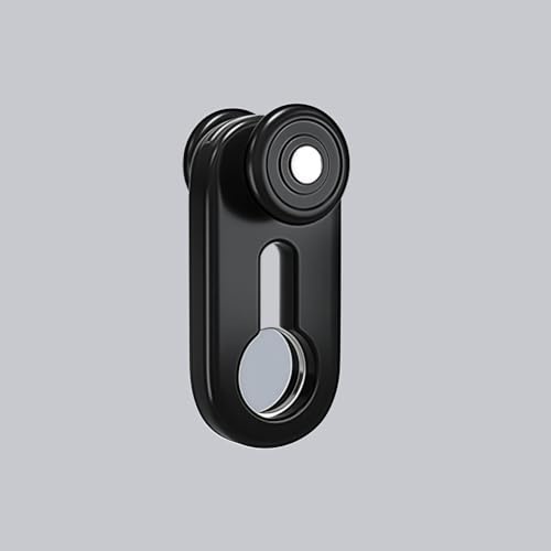 50 Stück Vorhangschienen-Rollen – Leise Laufrollen aus Aluminiumlegierung für Decken- und Wandmontage (Schwarz)）