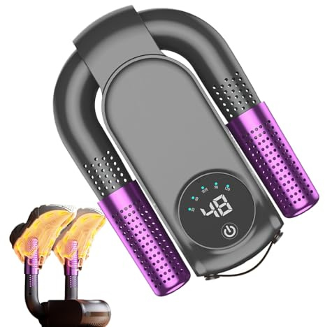 Secadores para zapatillas Secador eléctrico portátil con temporizador de | Secador Plegable para Botas de Esquí Guantes, calcetines, gorros, viaje, lavandería, dormitorio, hogar