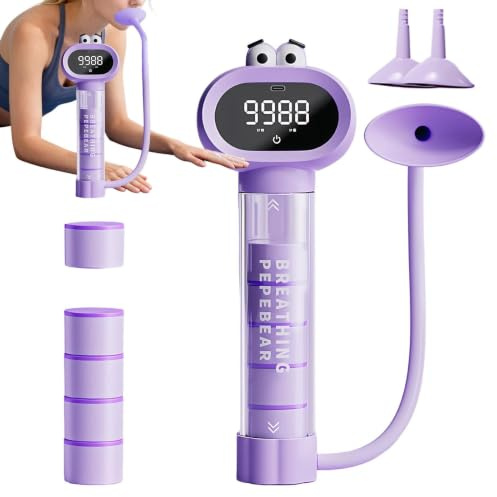 Entraîneur respiratoire abdominal, entraînement pulmonaire naturel à respiration profonde, pour adolescents, garçons et filles, maison, extérieur, salle de classe, école, sport, course à pied, fitness