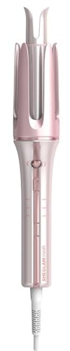SHEGLAM Cupid's Charm One-Touch 32mm Fer à boucler automatique avec revêtement en céramique, 3 niveaux de température (170-210°C), enrouleur instantané pour boucles (32mm)