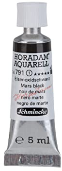 Schmincke HORADAM AQUARELL Eisenoxidschwarz, 14 791 001, 5 ml