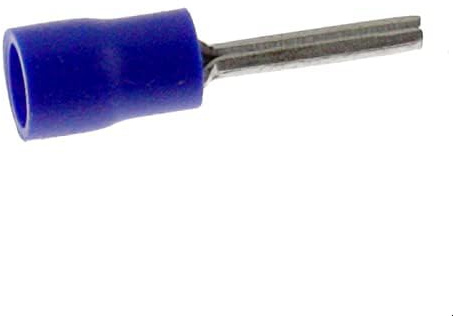 Lumonic 25x Stiftkabelschuh 1,5-2,5mm² Blau | Kupfer verzinnt | sichere Kabelverbindung ohne Löten | Crimp-Kabelschuh ideal für Lüsterklemmen | KFZ, Maschinenbau, Wohnmobil