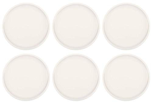 Villeroy & Boch ARTESANO ORIGINAL Frühstücksteller Ø 22cm 6er Set weiß Porzellan