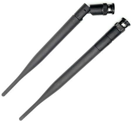 MOOKEENONE 2Pcs BNC Radio Antennas for Portable Mobile Handheld Radio Scanner Police Scanner Receiver