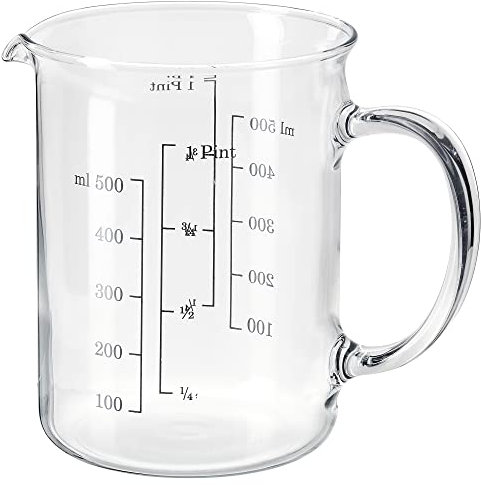 VARDAGEN - Jarra medidora, 0,5 l, vidrio