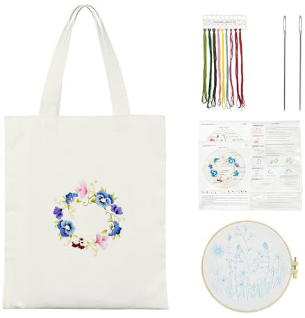 FZSECRIU stickset für anfänger,sticken set erwachsene，diy set erwachsene，stickset，sticken für anfänger,stickerei