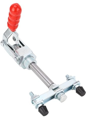 Lot de 4 tendeurs à bascule push-pull à main, 65,5 mm, antidérapants, horizontaux, blocage rapide, capacité de maintien 318 kg, force de serrage, serrage rapide