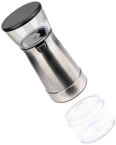 Cabilock Stainless Steel Coffee Bean Grinder Small Electric Machine USB Charging Bean Ceramic Core Grinder Coffee