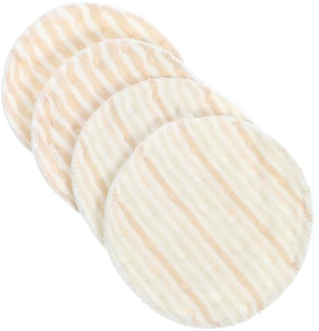 SHOWERORO Coppette Assorbilatte Per Allattamento Da Donna Lavabili in Cotone Compatte E Leggere Per Trasporto in Borsa