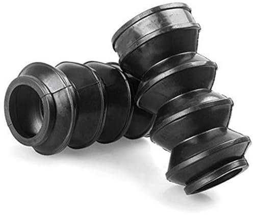 JOVERI Gummi-Gamaschen for die Vordergabel des Motorrads, Ersatz for Gators-Abdeckungen, for Harley-Modelle ab 1987 mit 39 mm schmaler Gleitgabel Schützende Vorderradgabelabdeckung