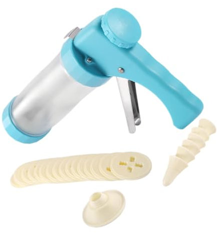 Alipis Cookie Cutter Set Baking Decoration Tools Piping Tips Cookie Press Piping Tips for Home DIY Biscuit and Cake Decorating