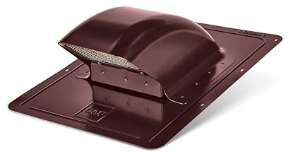 Master Flow Bath & Dryer Rooftop Appliance Vent in Brown
