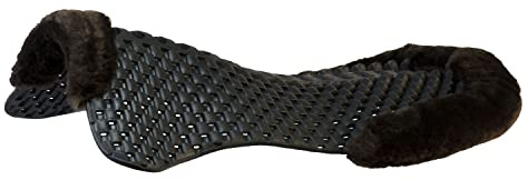 Acavallo Piuma Air-Release Pad Eco hinten erhöht, Größe:OneSize, Farbe:braun