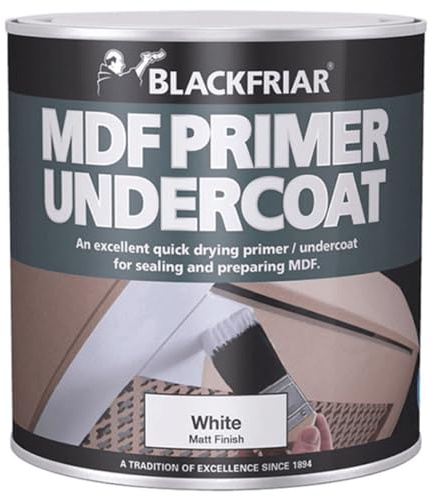 Blackfriar MDF Primer and Undercoat White 2.5 Litre