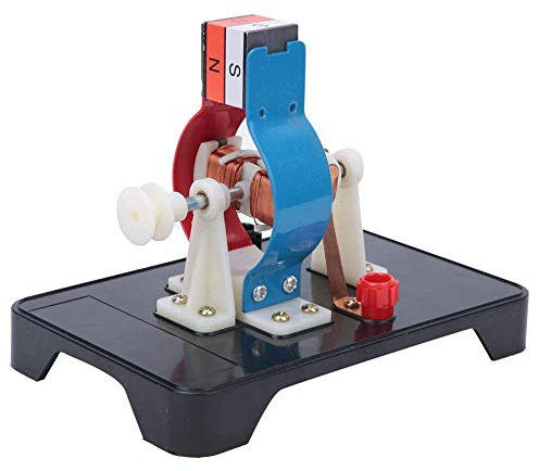 Modello di motore elettrico in miniatura Generatore di motore Semplice assemblaggio Kit Attrezzatura Studente Educazione fisica Pratica di apprendimento Esperimento(Electromotor Model)