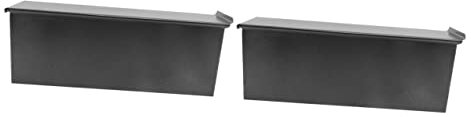 OQHAIR 2 uds Caja de Tostadas Brioche Pan Pan Molde para Pan con Tapa Molde de Silicona para Pan Caja de Tostadas de Silicona Latas de Pan Moldes de Pan de Metal Molde para Pasteles Molde