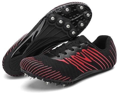 Zeihyeurus Zapatillas De Atletismo Clavos Zapatos con Clavos para Atletismo Unisex Spikes Atletismo para Pista Zapatos con Clavos Atletismo Resistencia Al Desgaste para Entrenamiento De CompeticióN