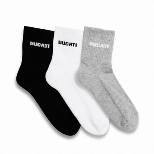 Ducati Fitness Socken 3er-Pack Größe 39-42