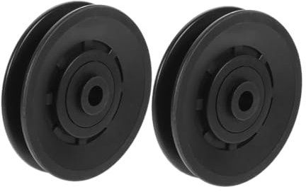 BRIGHTFUFU Robuster Fitness-rollenschutz 2-teiliges Zubehör Für Fitnessgeräte Pa6-material Geräuschreduzierung Einfache Montage