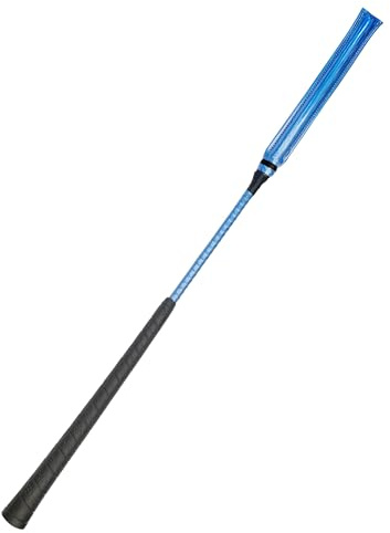 Luynro Professional Horse Racing Crop Jockey Whip 27 inch / 68cm (Blue)
