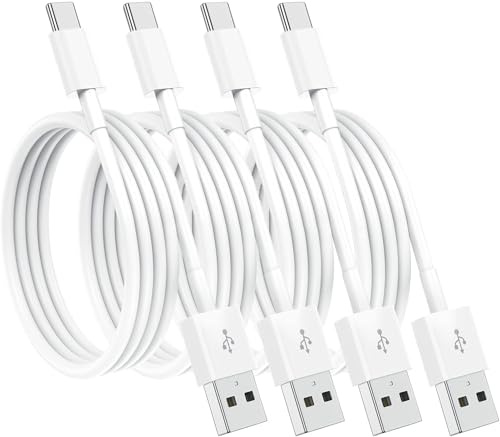 Susnwere (4pack 2M+1M Car Carplay Cable for iPhone 17,USB A to USB C Cable MFi Certified, iPhone 17 USB C Charger Cord Type C Charging Lead for iPhone 17/16/16 Pro Max/15,iPad Pro/Air/Mini
