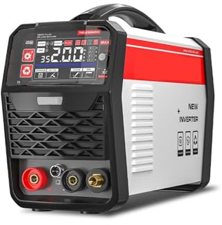 TIG Welding Machine with Pulse HF TIG ARC Stick Clean 3 in 1 DC Inverter TIG Welders Argon Welding Household Easy to Use