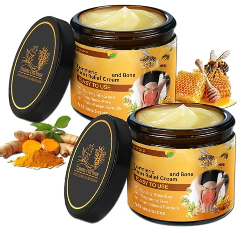 Bienengift Gelenkcreme, Bienengift Gelenke und Knochen Creme Joint Cream, Bienengiftsalbe for Relief of Shoulder,Knee,Elbow and Back, Deep Nourishment Beruhigend(60g, 2Pcs)