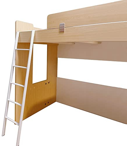 Robusta scala per letto a castello per camper, con ganci, 4/5/6 gradini, accesso sicuro per camera da letto, scuola, dormitorio, asilo nido, camper, roulotte