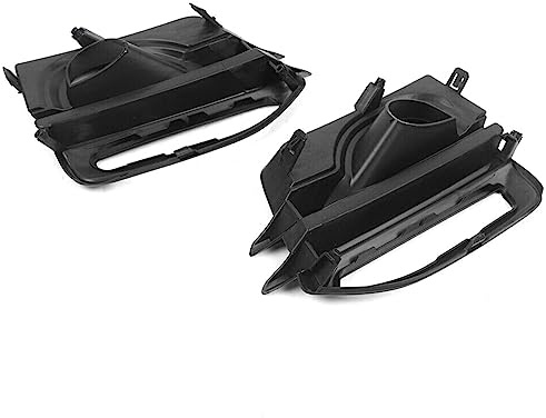 Front Radiator Grilles Bright Black Car Front Fog Light Grille Fog Lamp Cover Trim For Q50 Sport 2014 2015 2016 Front Grille