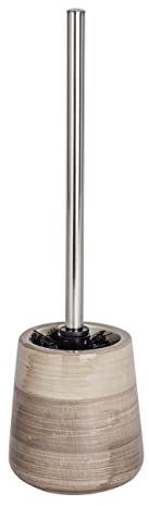 WENKO WC-Garnitur Pottery Sand Keramik mit auswechselbarem WC-Bürstenkopf Beige