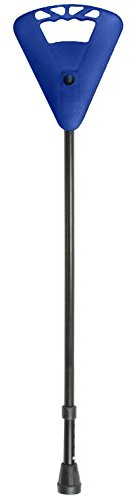 Flipstick Teleskop-Sitzstock verstellbar royalblau