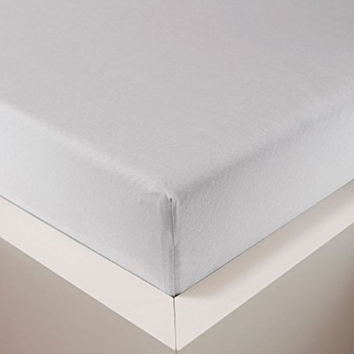Schlummerglück Spannbetttuch mit hochwertigem Tencel, Falten- und bügelfrei, ideal für höhere Matratzen/Boxspringbetten, versch. Größen und Farben wählbar (weiß, 90-120 x 200-220 cm)