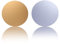 Miss Bakery's House® Cake Board - 2 mm - Ø 25 cm - Silber&Gold - 10 Stück - rund - Tortenunterlage beschichtet - glänzend - beidseitig verwendbar