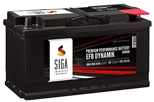 SIGA EFB Autobatterie Starterbatterie Start Stopp Batterie (100Ah 12V)