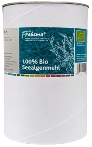 pahema Bio Seealgenmehl 500g für Hunde & Katzen – Barf Ergänzung | Zur Jodversorgung in der Ration • Mit analysiertem Jodgehalt jeder Charge