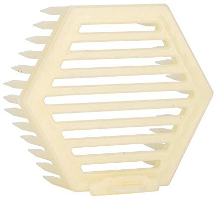 Fdit 10 Stück Bee Königin Cages, Bienen Clipkäfige Bienenkönigin Kunststoff Queen Cage Imkerei Aufzucht Tasse Kit Sechskantform Queen Cage Imker Werkzeug Imkereiausrüstung (3,1 x 2,8 x 1,7 in)