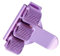 Simpleelove Farbige Dreilöcher Stifthalter Metall mit Taschenclip ideal für Krankenschwestern und Ärzte (Violett)