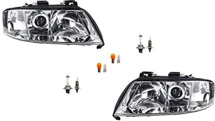 Johns, Scheinwerfer Halogen passend für Audi A6 4B 01/97-09/99 Leuch. Satz Links Rechts
