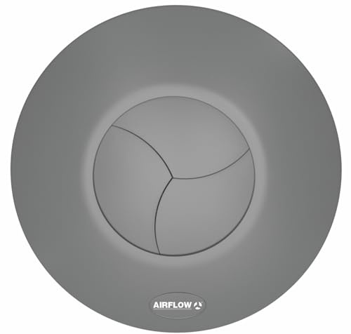 Airflow iCON 15 Fan Cover in Elegant Ultimate Grey – Designer Look for Bathrooms – Fits iCON 15 & 15S Extractor Fan