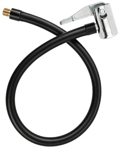 sciuU 50cm Verlängerungsschlauch für Luftdruck Kompressoren Luftpumpe, Ersatz Schlauch Verlängerungsrohr, für Fahrrad Auto Motorrad Fahrradreifen Air Pump, kompatibel Xiaomi Luftpumpe, Schubventil