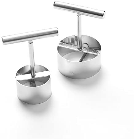 2 pezzi di carotatore di mele, carotatore di pere in acciaio inossidabile, carotatore for cupcake, gadget da cucina più recenti, cucina for utensili da cucina, acciaio inossidabile 304 ( Size : Set )