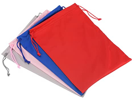 PATIKIL Ski Brillen Tasche Mikrofaser Schneebrille Abdeckung Weiche Aufbewahrung Hülle Kordelzug Tasche für Kamera Linsen