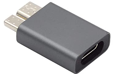 cablecc Adaptador Cable USB Adaptador de datos USB-C USB 3.1 tipo C hembra a micro USB 3.0 macho de 10 Gbps de alimentación de datos para portátil disco SSD