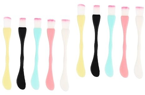 minkissy 2 Sets Praktisches -tool Doppelbürste - Kunststoff Tragbar Leicht Zu Reinigen 15 Stück * 2