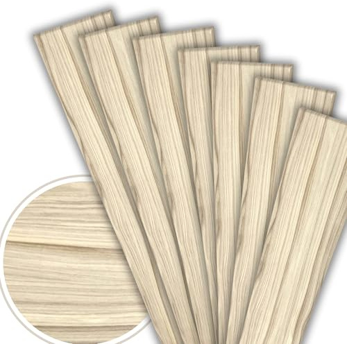 Eurodeco 2m² / 12 Stück Deckenplatten Deckenpaneele Deckenverkleidung Holzoptik Holzimitat Polystyrol XPS Imitat Wandpaneelen P12 Styropor 100x16,7cm
